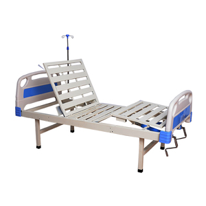 <span class=keywords><strong>Lit</strong></span> médical manuel à double manivelle, réglable, avec poulie et cadre métallique - Product Image 5
