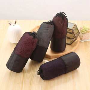 Size 210d Waterproof Eco-friendly Polyester <b>Drawstring</b> <b>Pouch</b> Bag with Customized Logo for Travel Sports Towel Household Use - Product Image 2