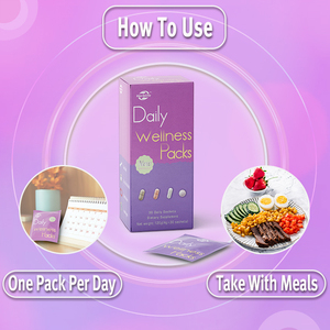 ISO Customized OEM Sugar Free Dietary Supplement Tablets Antioxidante Cuidados Com A Pele Nutrição Básica Daily Wellness Packs Tablets - Product Image 5