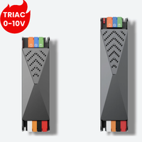 Pilote LED 5-en-1 Triac & 0-10V à tension constante Dimmable pour bandes lumineuses 12V 24V 36V 48V Compatible avec