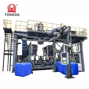 Tongda tdb1200l máquina de molde, 1000 litros, 2 camadas, ibc, tanque de tambor, extrusão, sopro