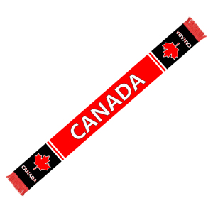 Sports Fans Football Cup Cheering Scarfs World Flag Pattern Polyester Textile Crafts Canada Flag Painted Technique Headwrap