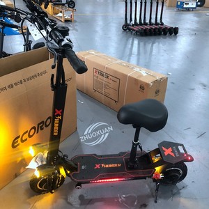 Scooter Eléctrico Todoterreno de Alta Resistencia de 10 Pulgadas, Motor Dual de 1200W, Plegable, 48V, Scooter para Adultos - Product Image 5