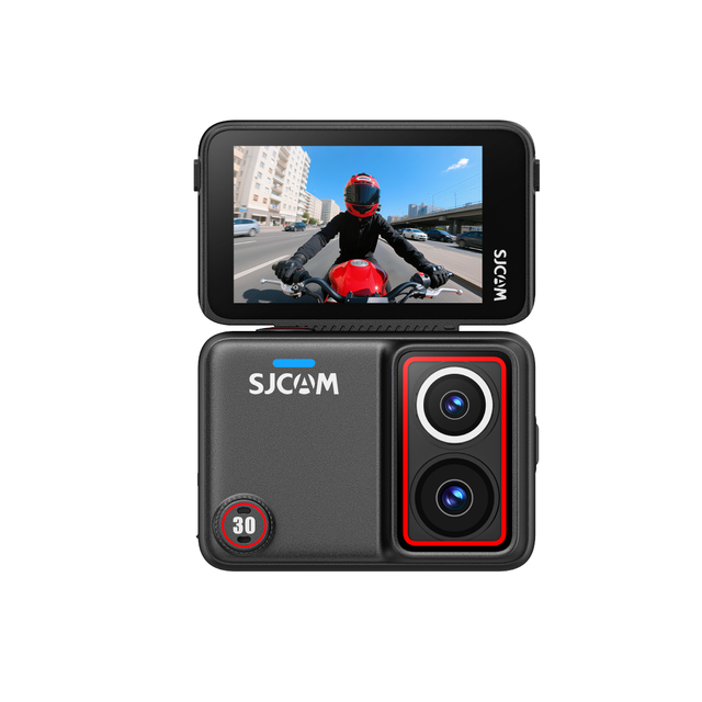 SJCAM SJ30 4K 60FPS Action Camera with SteadyMotion 6-Axis Gyro Stabilization 20MP WiFi Waterproof Sport Cam for Vlogging Travel