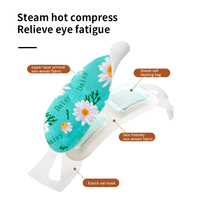 Masque oculaire personnalisé chaud et froid, directement de l'usine, masque oculaire relaxant à la vapeur naturelle, patch oculaire pour dormir, patch hydratant à chaleur douce