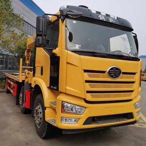 Dépanneuse de l'euro 3 de Chaochai de camion de naufrageur de FAW avec la dépanneuse universelle de naufrageur de grue - Product Image 2