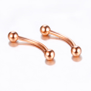 Clásico plátano curvado Barbell acero oreja cartílago nariz <span class=keywords><strong>labio</strong></span> <span class=keywords><strong>Piercing</strong></span> Acero inoxidable ceja <span class=keywords><strong>Piercing</strong></span> joyería - Product Image 6