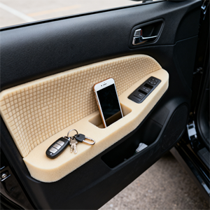 Tira de parachoques de puerta de espuma EVA anticolisión Protector de placa de protección de puerta de plástico - Product Image 5