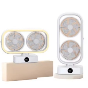 Rechargeable Portable Countertop with <b>Remotely</b> <b>Controllable</b> Electric Cooling <b>Fan</b> - Product Image 1