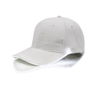 Gorra de Béisbol con Luz LED Brillante para Conciertos, Fiestas Rave, Halloween, Navidad, Acción de Gracias, Decoraciones de Fiesta, Algodón Blanco y Poliéster