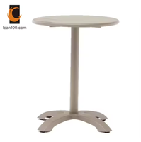 Table de restaurant en métal classique et chaise dîner 2 chaises ensemble café Table ensemble salle à manger ensemble de meubles