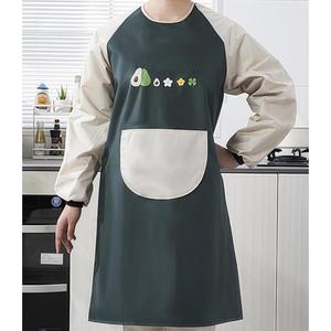 Bavoir de nettoyage de <span class=keywords><strong>cuisine</strong></span> multifonctionnel <span class=keywords><strong>Tablier</strong></span> de <span class=keywords><strong>cuisine</strong></span> à manches longues avec poches <span class=keywords><strong>Tablier</strong></span> de <span class=keywords><strong>cuisine</strong></span> lavable pour adultes - Product Image 6