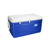 Glacière portable en plastique de haute qualité, grande capacité, OEM, glacière rigide en HDPE PU, 130L 150L