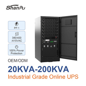 UPS Modular Trifásico en Línea 20KVA 40KVA 60KVA 100KVA 200KVA con Redundancia Paralela N+X, Control <span class=keywords><strong>Digital</strong></span> y Onda Sinusoidal Pura en Gabinete - Product Image 2