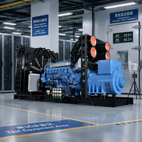 Générateur diesel Mitsubishi 1800 kW S16R2 PTAW 2000 kW, fonctionnement parallèle stable, intervalle de révision long pour projets intensifs