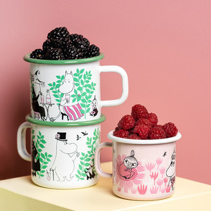 Tasse en émail Vintage personnalisé, avec impression de Logo, couleur, pour Camping, pièces - Product Image 5