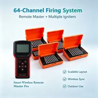 Sistema de Encendido Remoto Inalámbrico Portátil, Sistema de Fuegos Artificiales, Micro Fuegos Artificiales, Ideal para Navidad, Año Nuevo, Banquetes, Cumpleaños.