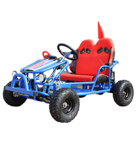 Kart électrique tout-terrain à pédales avec CVT, buggy robuste à suspension A-Arm, capacité de charge de 150 kg pour la famille