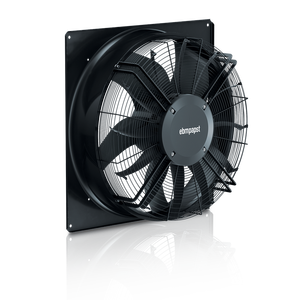 W3G630-NU33-03 Energy Saving EC Wall <b>Mount</b> Axial Fan 630mm Impeller 1800RPM 13045CFM 3600W 400VAC IP55 MODBUS Control - Product Image 1