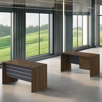 Nouvelle table de bureau compacte et élégante de 120 cm (1,4 m) pour petit espace, idéale pour la réception ou comme bureau informatique, avec fonction de travail debout.