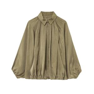 <span class=keywords><strong>Para</strong></span> <span class=keywords><strong>Amazon</strong></span> 2025, camisa hinchada informal Vintage <span class=keywords><strong>para</strong></span> <span class=keywords><strong>mujer</strong></span>, chaqueta, abrigo de piel de conejo, moda de otoño, versátil, transfronterizo - Product Image 5