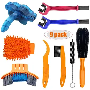 8 Pieces Precision Bicycle Cleaning Brush Tool for Mountain Road Bike