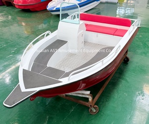 Petit <span class=keywords><strong>bateau</strong></span> de pêche rapide en aluminium, soudé, d'<span class=keywords><strong>occasion</strong></span>, pour 6 personnes, avec console centrale, télécommande, GPS, pour la pêche en haute mer, la pêche à la carpe et la pêche au bar. - Product Image 4