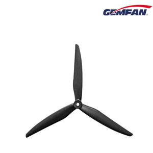 Hélice GEMFAN 1050-<span class=keywords><strong>3</strong></span> à <span class=keywords><strong>3</strong></span> pales en PC - Haute rigidité pour drones FPV longue portée et à charge lourde de <span class=keywords><strong>10</strong></span>,<span class=keywords><strong>5</strong></span> pouces, <span class=keywords><strong>1</strong></span> paire (1CW+1CCW) - Product Image 2