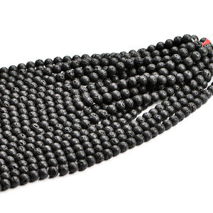 Perles <span class=keywords><strong>de</strong></span> <span class=keywords><strong>pierre</strong></span> usine <span class=keywords><strong>pas</strong></span> <span class=keywords><strong>cher</strong></span> <span class=keywords><strong>pierre</strong></span> <span class=keywords><strong>de</strong></span> <span class=keywords><strong>lave</strong></span> perles rondes pour bracelet - Product Image 2