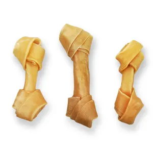 Nhãn Hiệu Riêng Rawhide Ép Xương Chó Xương Chó Nhai Nhà Cung Cấp OEM Bán Chạy Nhất Pet Treats - Product Image 5