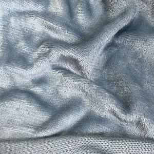 Оптовая Продажа с фабрики, односторонняя супер мягкая теплая трикотажная однотонная 100% Полиэстеровая фланелевая флисовая ткань для одеяла 170 г/м2 - Product Image 6
