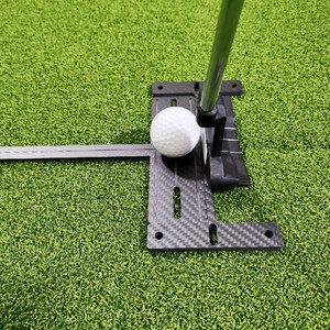 SwingPerfect <span class=keywords><strong>Golf</strong></span> Juego de 3 Herramientas de Fibra de Carbono Tipo H, Ayudas de Entrenamiento para el Alineamiento del Cabeza de <span class=keywords><strong>Putter</strong></span> Elevado y Entrenador de Línea de Inicio y Cara Cuadrada - Product Image 3