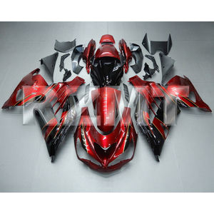 ชุดแฟริ่งมอเตอร์ไซค์ Kawasaki Ninja ZX-14R ZZR1400 ปี 2012-2026 ZX14R  แบบฉีดขึ้นรูป ABS ชุดแต่งแฟริ่ง K1412-112a - Product Image 1