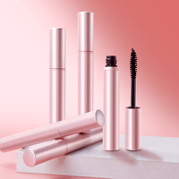 Mascara Végétalien Waterproof Longue Tenue Sans Cruauté Animale en Gros, Cosmétiques Maquillage Rose Gold, Mascara Fibres Sourcils