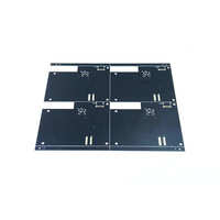 FR-4 hitam Matte kosong Pcb inti hitam Inverter tahan api dua sisi PCB desain pengolahan papan sirkuit file Gerbera