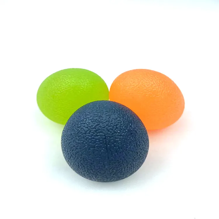 Innovative Egg Shape Ball Stress Relieve Grasp Toy Massage Ball