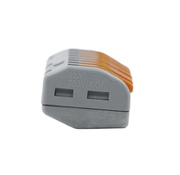 Connecteurs rapides à ressort à 8 broches à haute réutilisation, bornier de raccordement LT-218, connecteurs de câblage rapides universels compacts à enfoncer