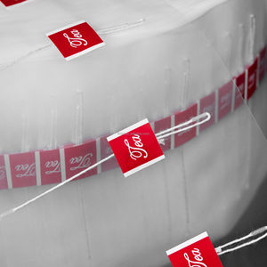 Rouleau de maille en nylon thermosoudé en gros pour sachets de thé pyramidaux, sachets filtrants <span class=keywords><strong>à</strong></span> thé en vrac et café - Product Image 6