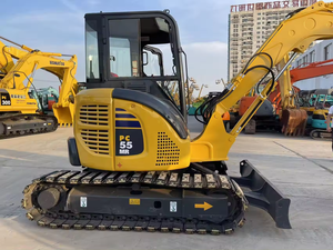 Excavadoras Usadas de 5.5 Toneladas, Mini Excavadora Komatsu Pc55 en Venta, Excavadora de Segunda Mano KOMATSUPc55, Excavadora de Cadenas Pc55mr - Product Image 4