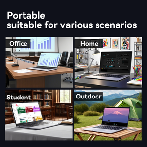 Portátil Nuevo con 6GB de RAM, 256GB de SSD, Intel N4000 de Doble Núcleo, Conexión Inalámbrica, Windows 11 Pro, Listo para Uso en Oficina y Hogar - Product Image 6