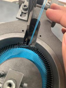 Scouring Pad Production Equipment 2024 Hot Sale Kitchen Scrubber Scouring Sponge Pad Making Knitting <strong>Machine</strong> - Product Image 2