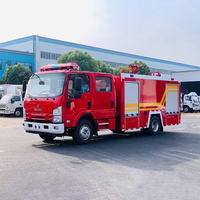 Camion de pompiers en mousse 4x2, petit camion de pompiers, camion de pompiers économique, fabricants de camions de pompiers, approvisionnement à long terme, livraison mondiale