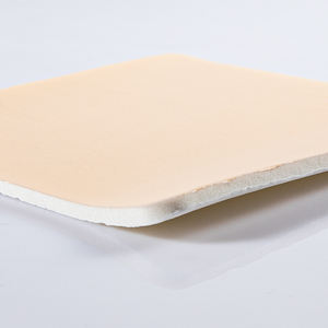 5x5cm selbst klebendes Isolat Externer Kontamination druck Ulkus pflaster PU-Schaum verband Wund verband Medical - Product Image 5