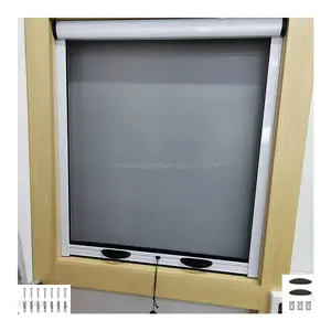 Aluminum frame profile screen window water proof unbreakable new anti mosquito insect jalousie window with screen