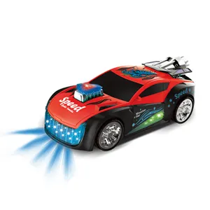 Mini regalo freddo elettrico dell'automobile di modello del razzo di nuova progettazione 2021 per i bambini con luce e musica, automobile di B/O messa per i bambini