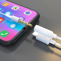 Großhandel Kopfhörer USB-Adapter 3,5mm Aux Audio-Buchse Neue Funktionen Mobiltelefone 3,5mm Kopfhörer anschluss Ladegerät AC-Ausgang
