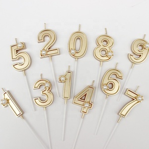 Tùy Chỉnh 3D Thiết Kế Nhiều Màu Thẻ Vỉ Paraffin Sáp Vàng Bánh Topper Cho Sinh Nhật Phục Sinh & Năm Mới Trang Trí Trong Thanh - Product Image 2