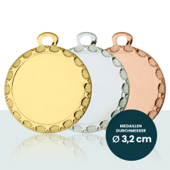 Medaglia DI3201 Set oro-argento-bronzo - Product Image 3