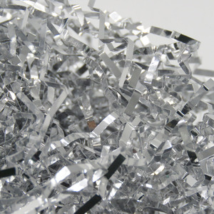 Vật liệu nhồi lấp lánh kim loại óng ánh cao cấp, giấy vụn cắt xéo sinh học phân hủy được, màu vàng ánh kim - Product Image 6