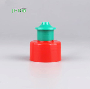Özelleştirilmiş Mini vida kapağı PP çekme itme kapağı 28/410 spor kap vida özel renk Mini <span class=keywords><strong>Test</strong></span> tüpleri ile Flip Top kap - Product Image 1